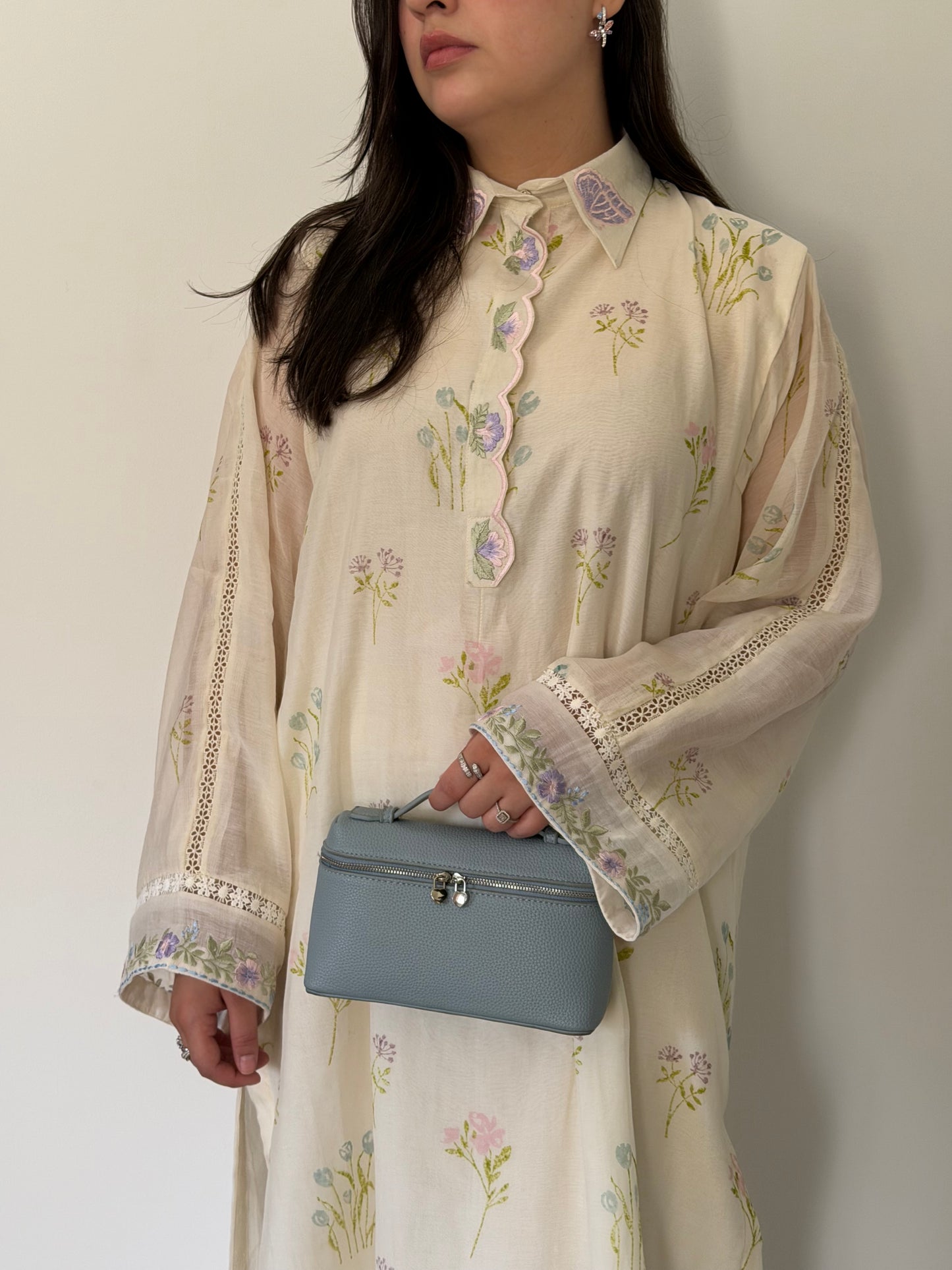 Block printed Aaba